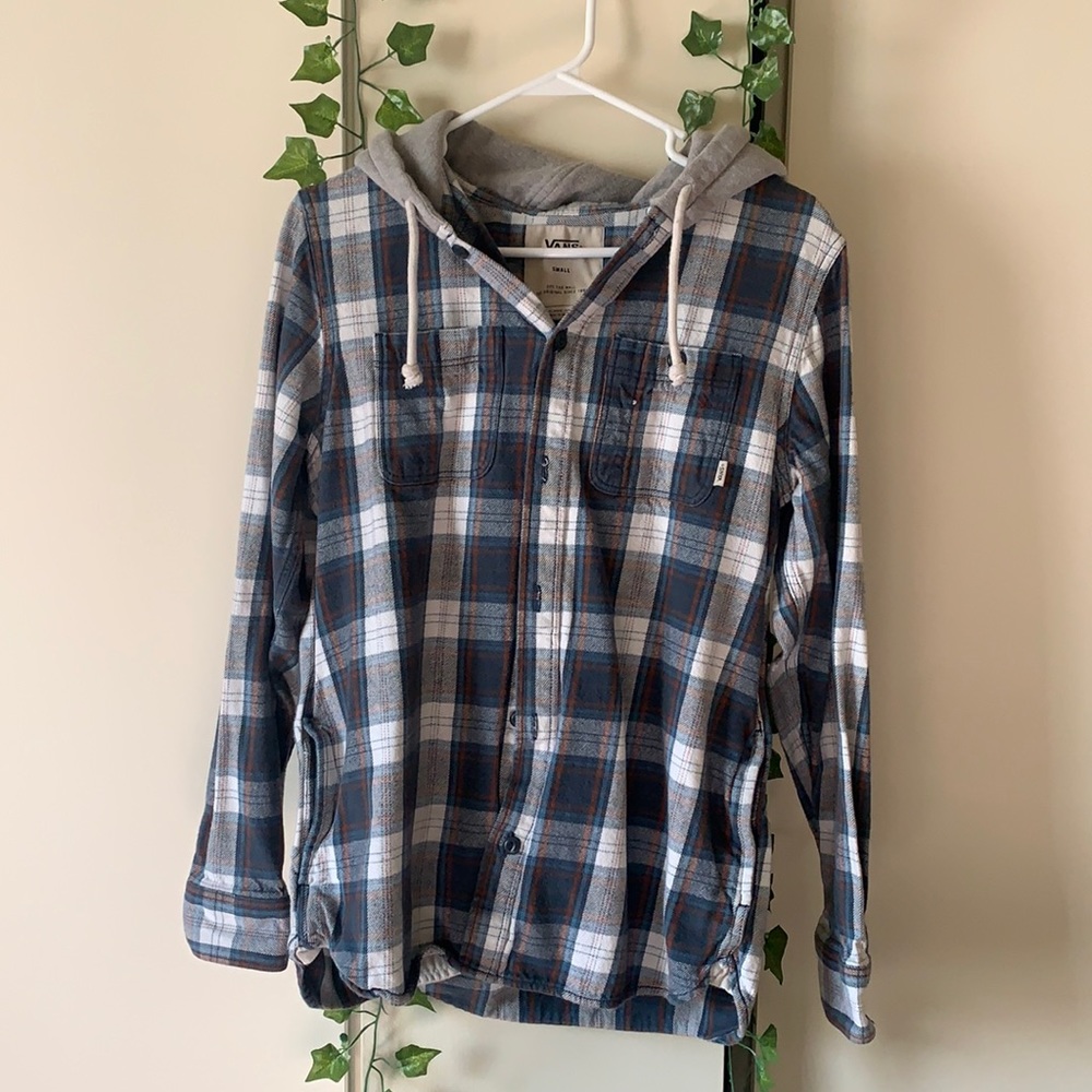 VANS LOPES BUTTONDOWN FLANNEL HOODIE